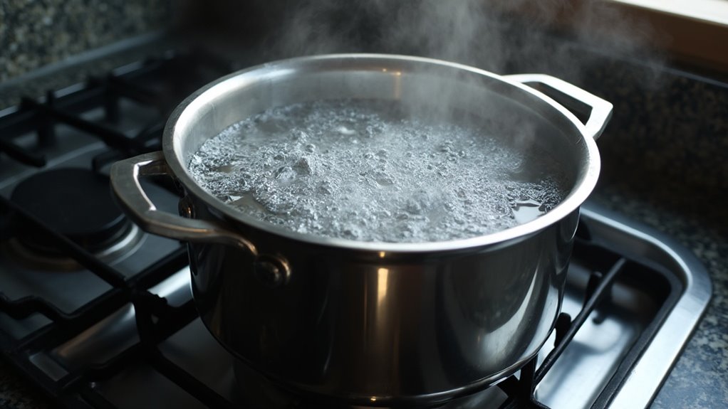 bring water to boil