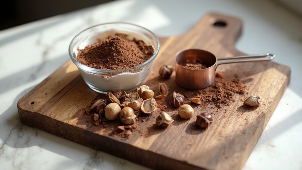 carefully gather protein ingredients