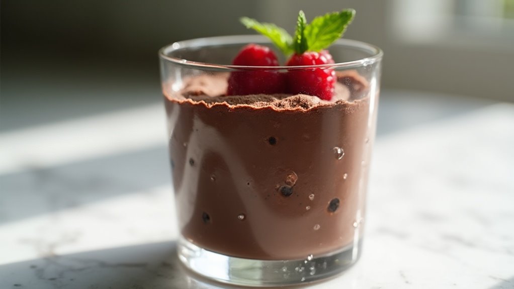 chill and serve portions