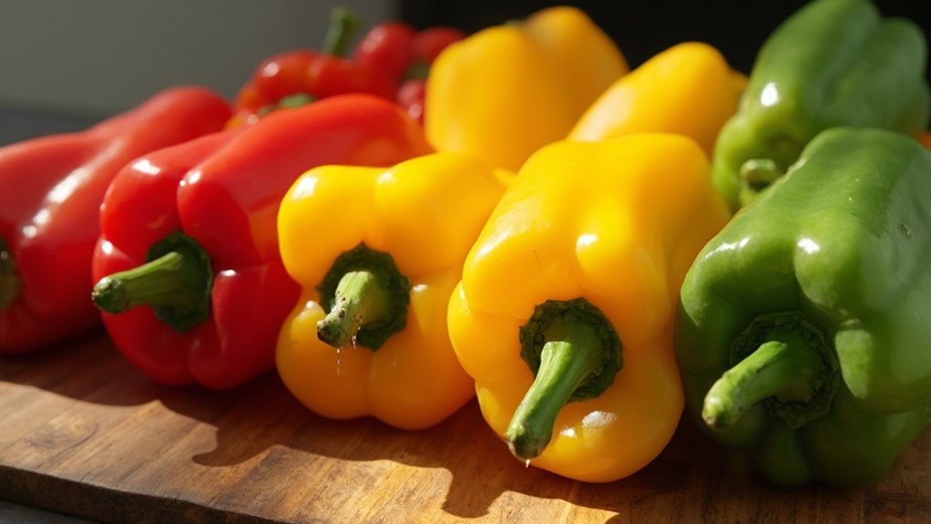 choose fresh bell peppers
