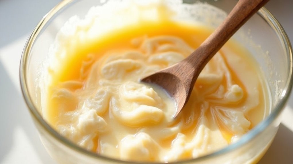 combine all wet ingredients