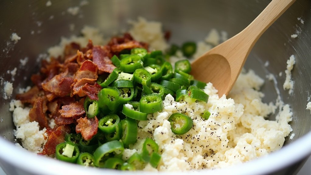 combine bacon with jalape os