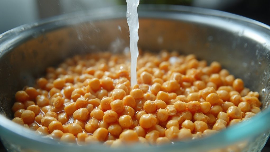 drain and rinse chickpeas