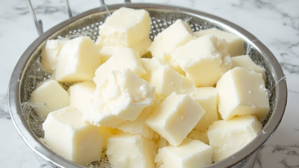 drain cottage cheese completely
