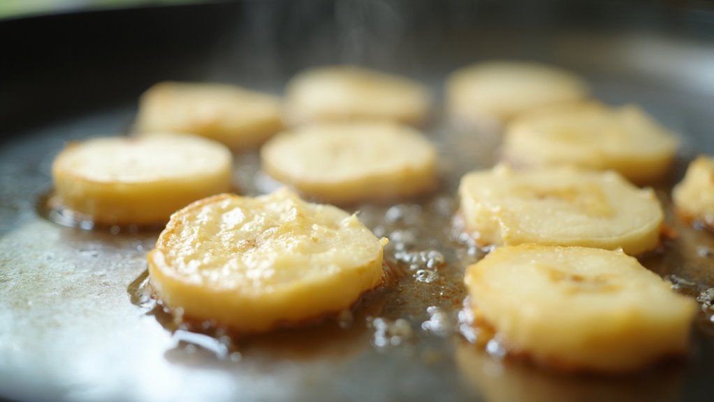 drop batter on griddle
