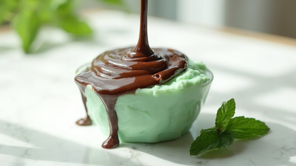 finish with additional chocolate