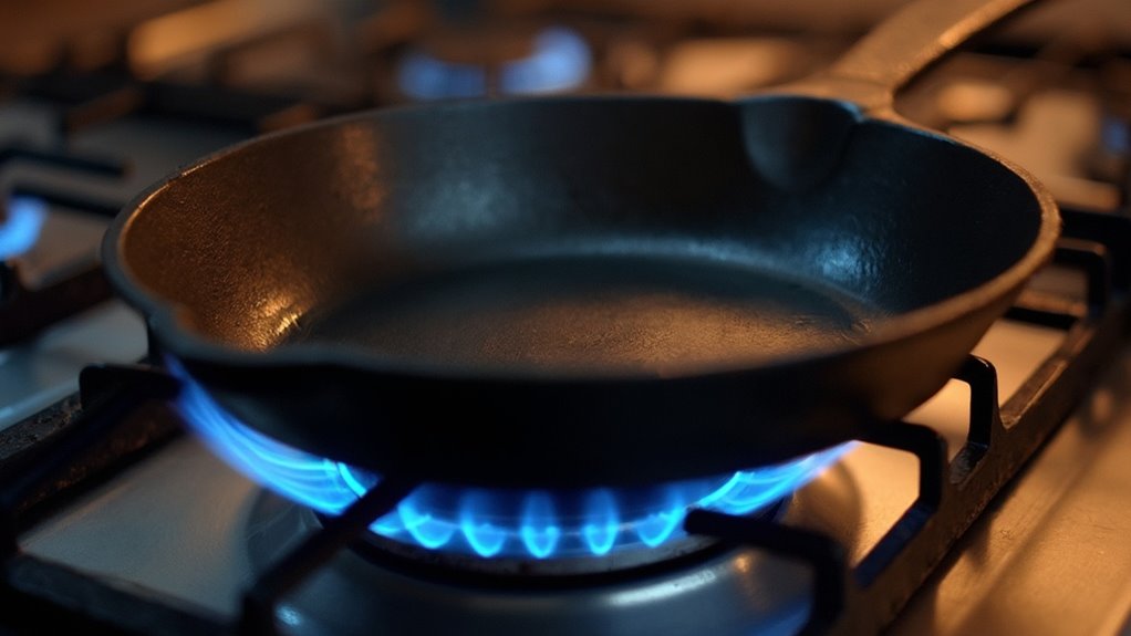heat skillet to medium