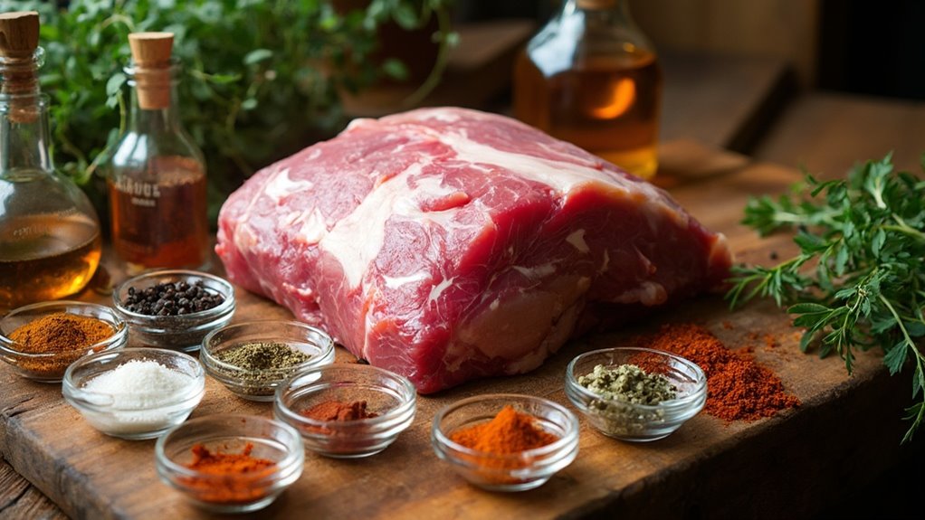 ingredients with precise measurements