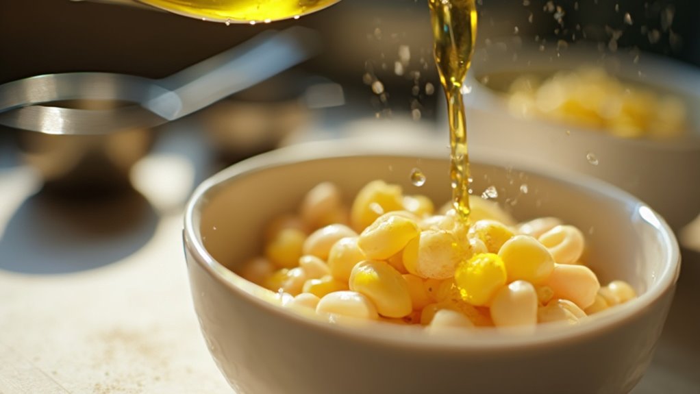 lupini beans seasoned with oil