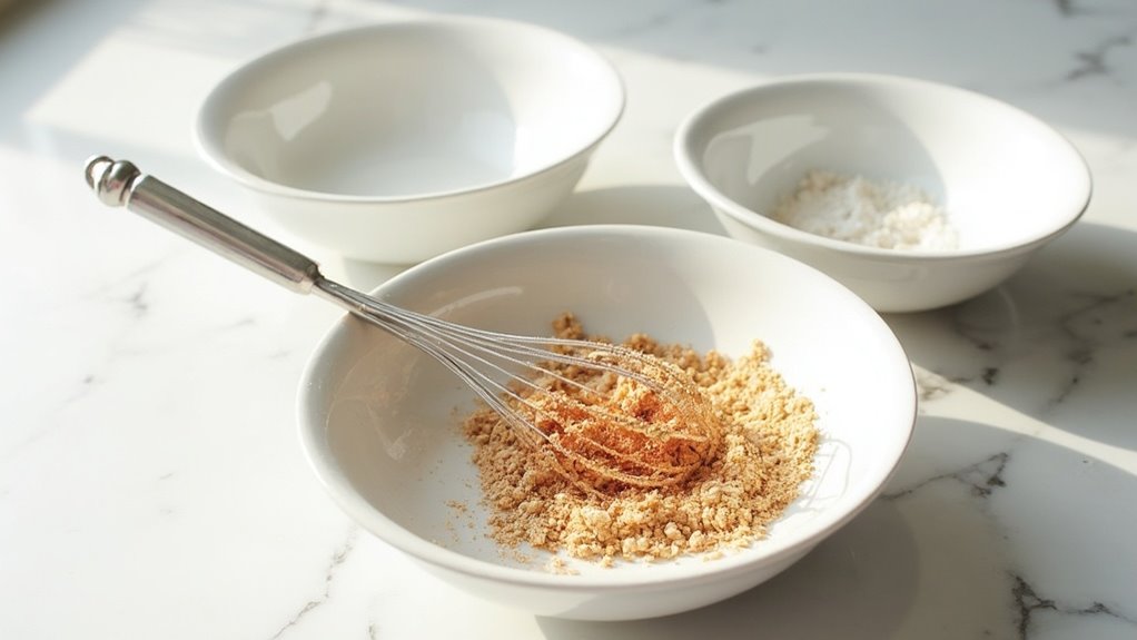 mix almond flour coating
