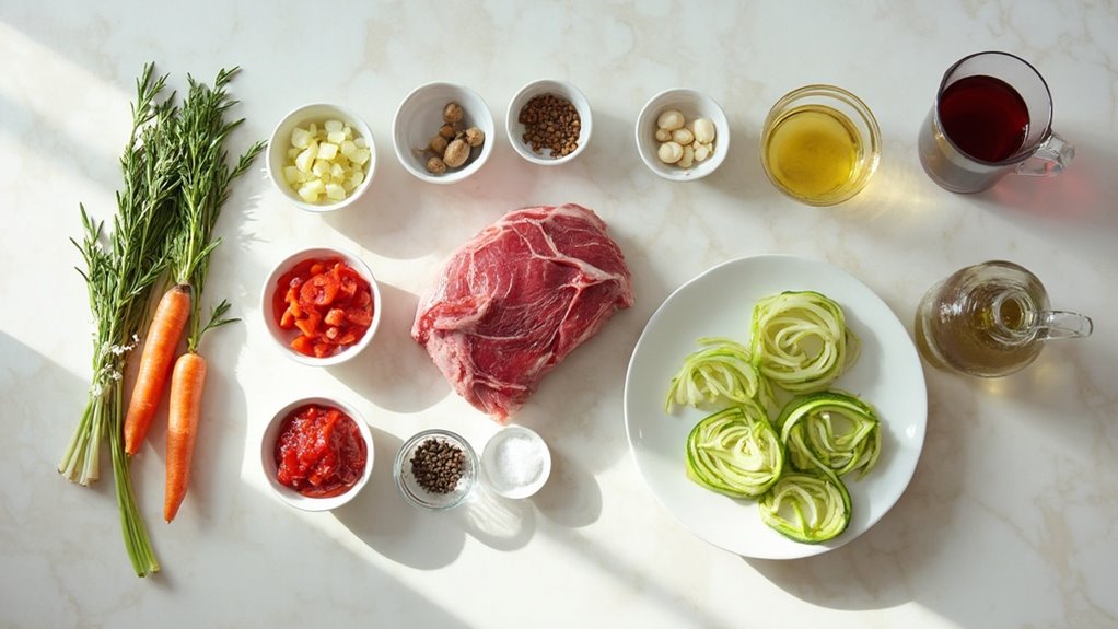 precise measurements for ingredients