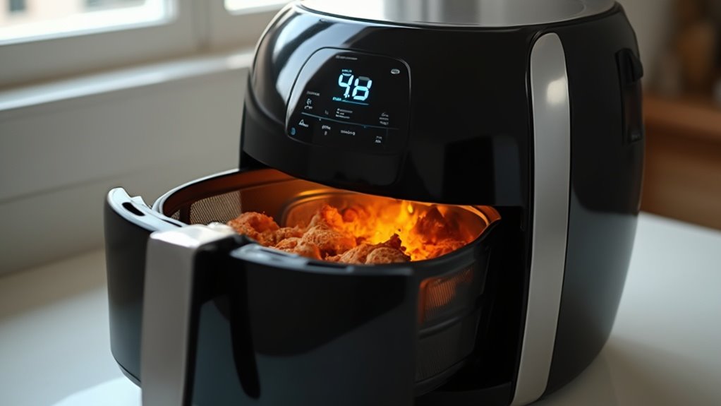 preheat air fryer appliance