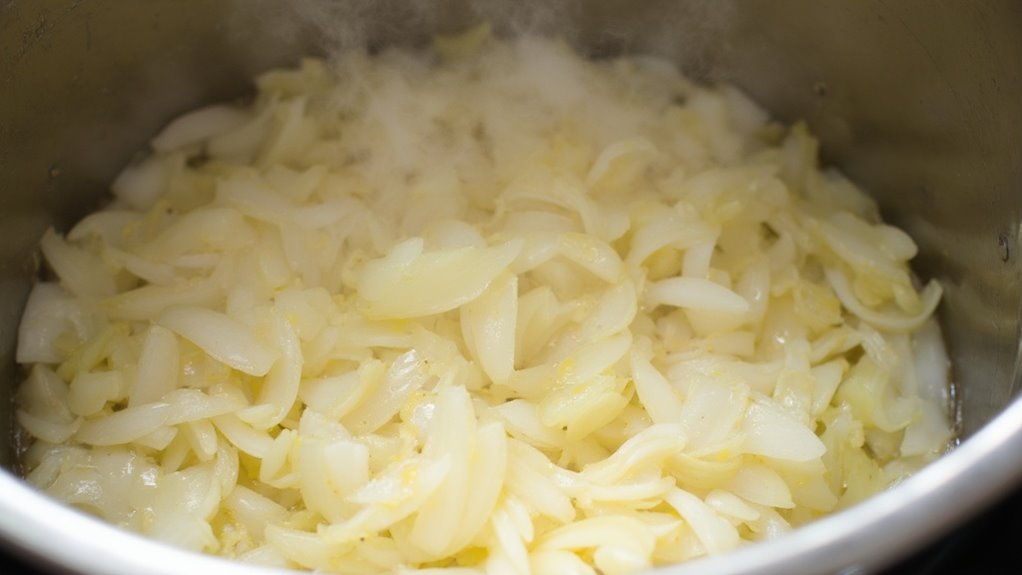 saut onions until soft
