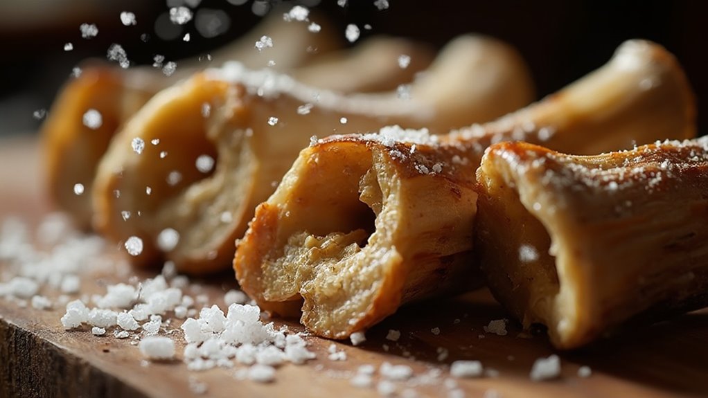 season bones with salt