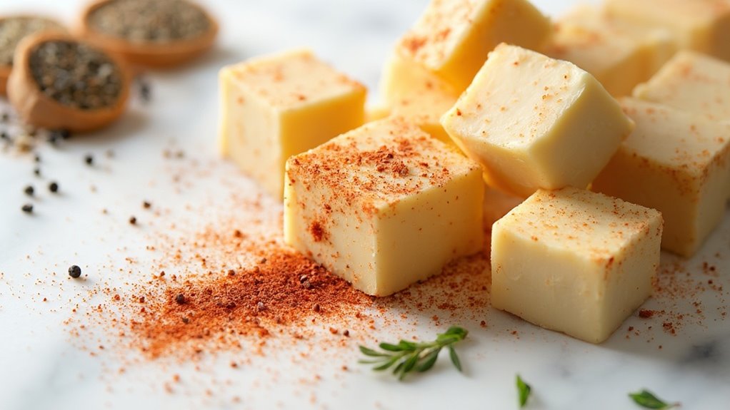 season tofu with spices