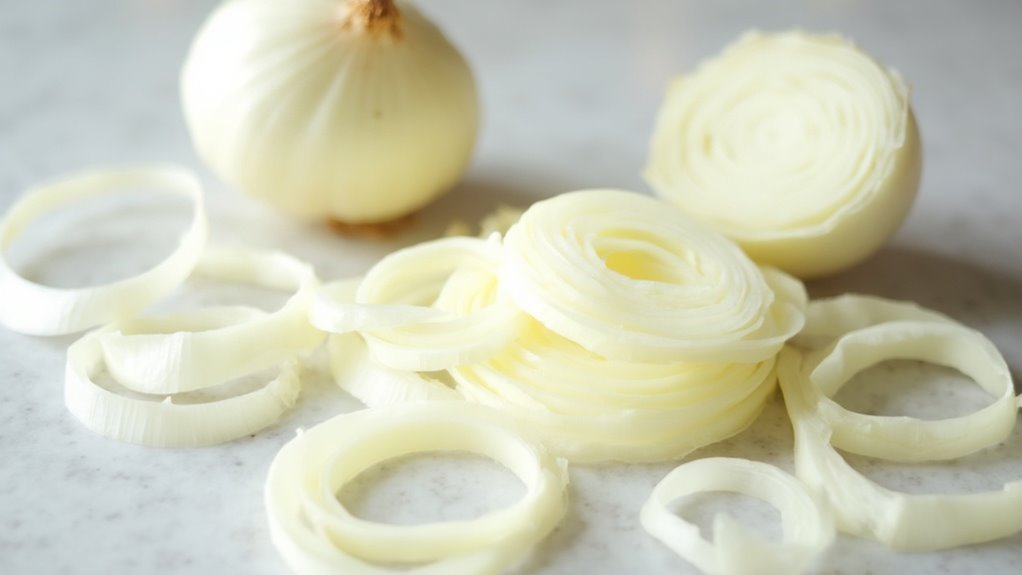 separate onion into rings