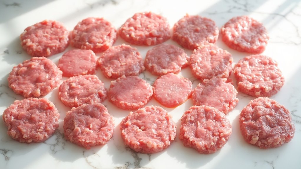 shape consistent meat patties