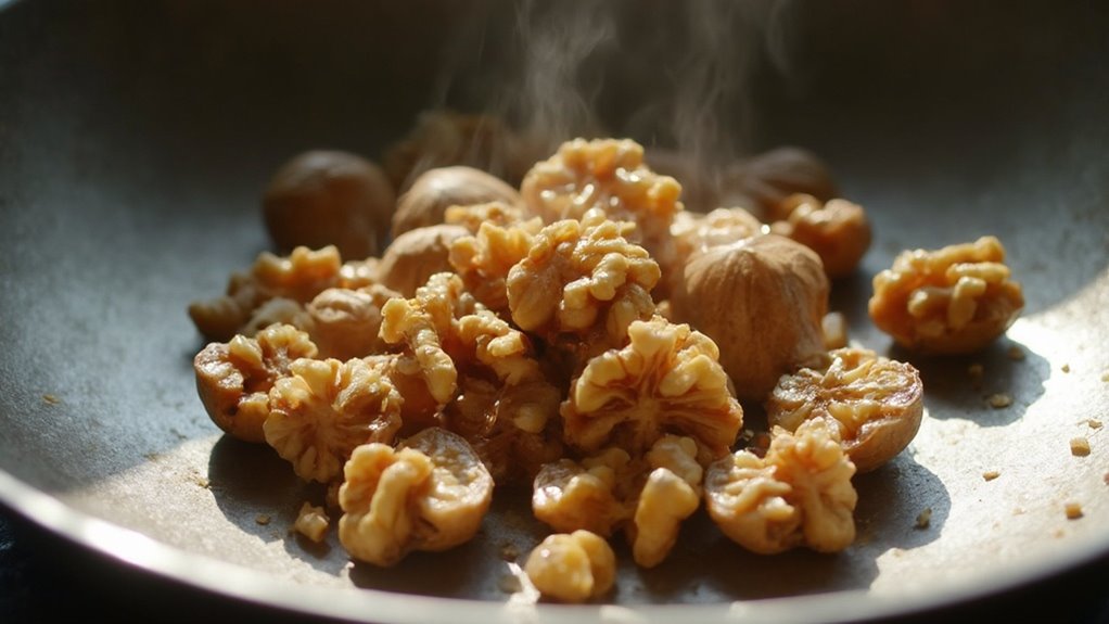 toast walnuts until fragrant